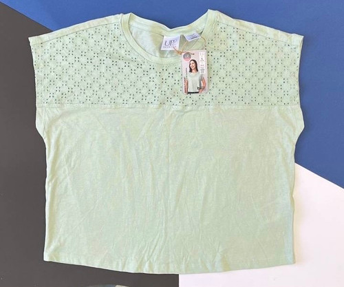 تیشرت نخی سبز برند UP2FASHION سایز 36 و 38 و سایز 44 و 46